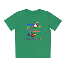 Load image into Gallery viewer, Kids Unisex Light Weight Tee- "I Speak So Loud Without Saying A Word"
