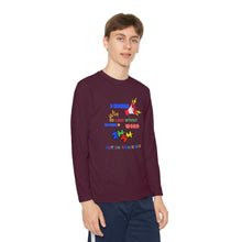 Load image into Gallery viewer, Kids Long Sleeve Unisex lightweight Tee -"I Speak So Loud Without Saying A Word"