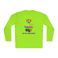 Load image into Gallery viewer, Unisex Lightweight Long Sleeve Tee- "It's An Autism Thing"