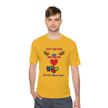 Load image into Gallery viewer, Unisex Dry Fit ChristmasTee "I Don't Care About The Gifts"