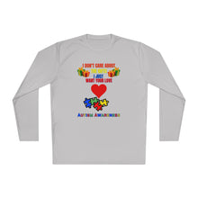 Load image into Gallery viewer, Unisex Lightweight Long Sleeve Tee- "I Don't Care About The Gifts"