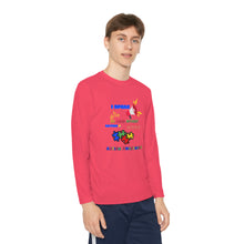 Load image into Gallery viewer, Kids Long Sleeve Unisex lightweight Tee -"I Speak So Loud Without Saying A Word"