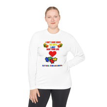 Load image into Gallery viewer, Unisex Lightweight Long Sleeve Tee- "I Don't Care About The Gifts"