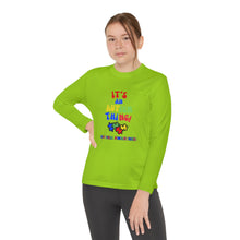 Load image into Gallery viewer, Kids Long Sleeve Unisex lightweight Tee -"It's An Autism Thing"