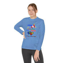 Load image into Gallery viewer, Kids Long Sleeve Unisex lightweight Tee -"I Speak So Loud Without Saying A Word"