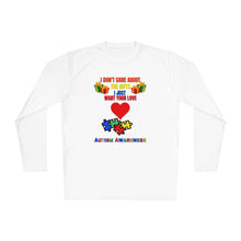 Load image into Gallery viewer, Unisex Lightweight Long Sleeve Tee- "I Don't Care About The Gifts"