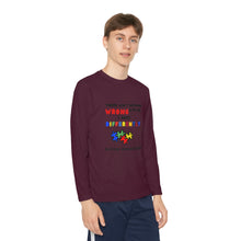 Load image into Gallery viewer, Kids Long Sleeve Unisex lightweight Tee -"There Ain't Nothing Wrong With Me"