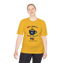 Load image into Gallery viewer, Unisex Dry Fit Tee "Drink Your Coffee"