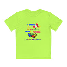 Load image into Gallery viewer, Kids Unisex Light Weight Tee- "I Speak So Loud Without Saying A Word"