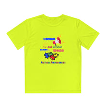 Load image into Gallery viewer, Kids Unisex Light Weight Tee- "I Speak So Loud Without Saying A Word"