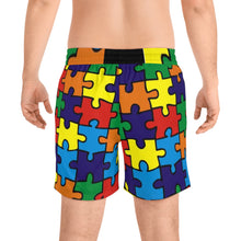 Load image into Gallery viewer, Rainbow Men's Swim Shorts
