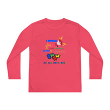 Load image into Gallery viewer, Kids Long Sleeve Unisex lightweight Tee -"I Speak So Loud Without Saying A Word"