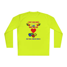 Load image into Gallery viewer, Unisex Lightweight Long Sleeve Tee- "I Don't Care About The Gifts"