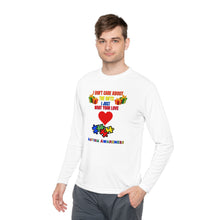 Load image into Gallery viewer, Unisex Lightweight Long Sleeve Tee- "I Don't Care About The Gifts"