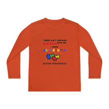Load image into Gallery viewer, Kids Long Sleeve Unisex lightweight Tee -"There Ain't Nothing Wrong With Me"