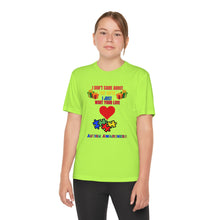 Load image into Gallery viewer, Kids Unisex Dry Fit Tee- "I Don't Care About The Gifts"