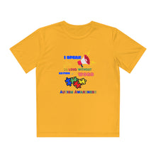 Load image into Gallery viewer, Kids Unisex Light Weight Tee- "I Speak So Loud Without Saying A Word"