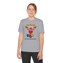 Load image into Gallery viewer, Kids Unisex Dry Fit Tee- "I Don't Care About The Gifts"