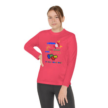 Load image into Gallery viewer, Kids Long Sleeve Unisex lightweight Tee -"I Speak So Loud Without Saying A Word"