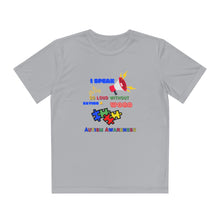Load image into Gallery viewer, Kids Unisex Light Weight Tee- "I Speak So Loud Without Saying A Word"