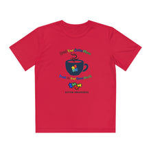 Load image into Gallery viewer, Kids Unisex Light Weight Tee- "Drink Your Coffee Mama"