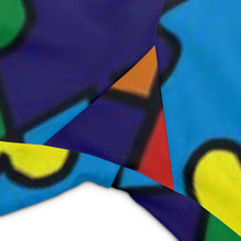 Load image into Gallery viewer, Rainbow Puzzle Piece Women's Biker Shorts