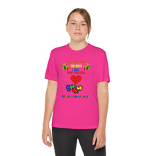 Load image into Gallery viewer, Kids Unisex Dry Fit Tee- "I Don't Care About The Gifts"