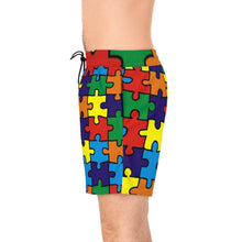 Load image into Gallery viewer, Rainbow Men's Swim Shorts