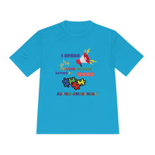 Load image into Gallery viewer, Unisex Dry Fit Tee "I Speak So Loud Without Saying a Word"