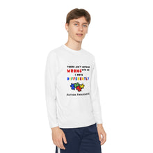Load image into Gallery viewer, Kids Long Sleeve Unisex lightweight Tee -"There Ain't Nothing Wrong With Me"