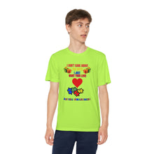Load image into Gallery viewer, Kids Unisex Dry Fit Tee- "I Don't Care About The Gifts"