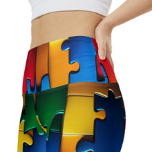 Load image into Gallery viewer, Super Hero Puzzle Piece Women's Biker Shorts