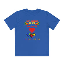 Load image into Gallery viewer, Kids Unisex Dry Fit Tee- "I Don't Care About The Gifts"