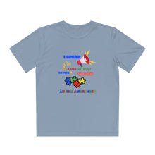Load image into Gallery viewer, Kids Unisex Light Weight Tee- "I Speak So Loud Without Saying A Word"