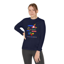 Load image into Gallery viewer, Kids Long Sleeve Unisex lightweight Tee -"I Speak So Loud Without Saying A Word"