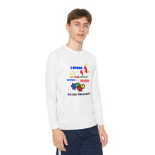 Load image into Gallery viewer, Kids Long Sleeve Unisex lightweight Tee -"I Speak So Loud Without Saying A Word"
