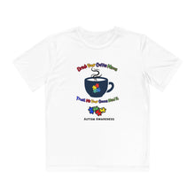 Load image into Gallery viewer, Kids Unisex Light Weight Tee- "Drink Your Coffee Mama"