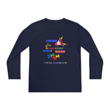 Load image into Gallery viewer, Kids Long Sleeve Unisex lightweight Tee -"I Speak So Loud Without Saying A Word"