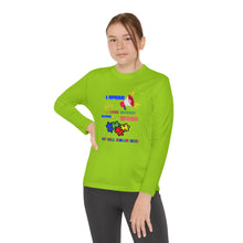 Load image into Gallery viewer, Kids Long Sleeve Unisex lightweight Tee -"I Speak So Loud Without Saying A Word"