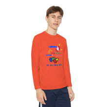 Load image into Gallery viewer, Kids Long Sleeve Unisex lightweight Tee -"I Speak So Loud Without Saying A Word"