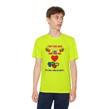 Load image into Gallery viewer, Kids Unisex Dry Fit Tee- "I Don't Care About The Gifts"