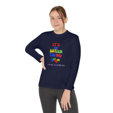 Load image into Gallery viewer, Kids Long Sleeve  Unisex lightweight Tee -&quot;It&#39;s An Autism Thing&quot;
