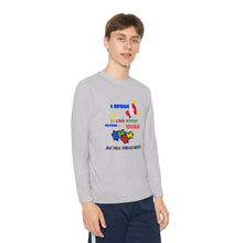 Load image into Gallery viewer, Kids Long Sleeve Unisex lightweight Tee -&quot;I Speak So Loud Without Saying A Word&quot;
