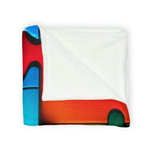 Load image into Gallery viewer, Super Hero Puzzle Piece Soft Polyester Blanket
