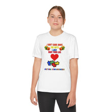 Load image into Gallery viewer, Kids Unisex Dry Fit Tee- &quot;I Don&#39;t Care About The Gifts&quot;
