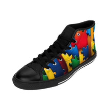 Load image into Gallery viewer, Super Hero Puzzle Piece Autism Awareness Women&#39;s Sneakers
