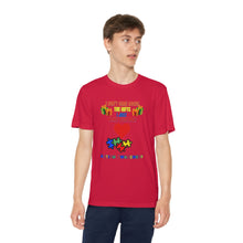 Load image into Gallery viewer, Kids Unisex Dry Fit Tee- &quot;I Don&#39;t Care About The Gifts&quot;
