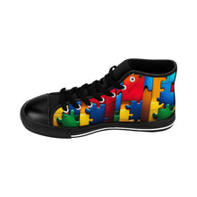 Load image into Gallery viewer, Super Hero Puzzle Piece Autism Awareness Women&#39;s Sneakers
