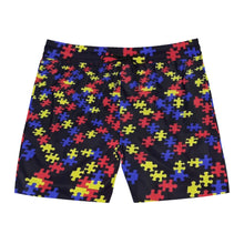 Load image into Gallery viewer, Classic Puzzle Piece Men&#39;s Swim Shorts
