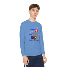 Load image into Gallery viewer, Kids Long Sleeve Unisex lightweight Tee -&quot;I Speak So Loud Without Saying A Word&quot;
